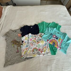 Vibrant Kids Short Sleeve T-Shirts - Set of 5